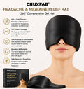 Migraine Relief Cap relief Cap for Men & Women Hot & Cold Therapy Relaxing
